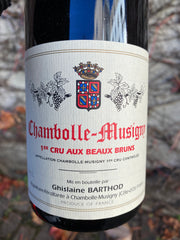 Domaine Ghislaine Barthod Aux Beaux Bruns Chambolle Musigny 1er cru 2016 - Hapiwine Shop